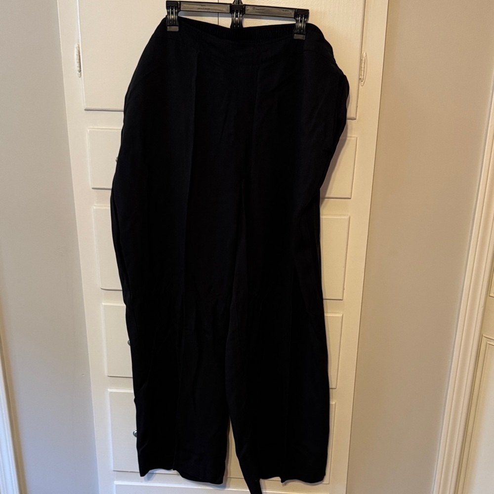 Black Wide-Leg Pants Old Navy 4X NWOT